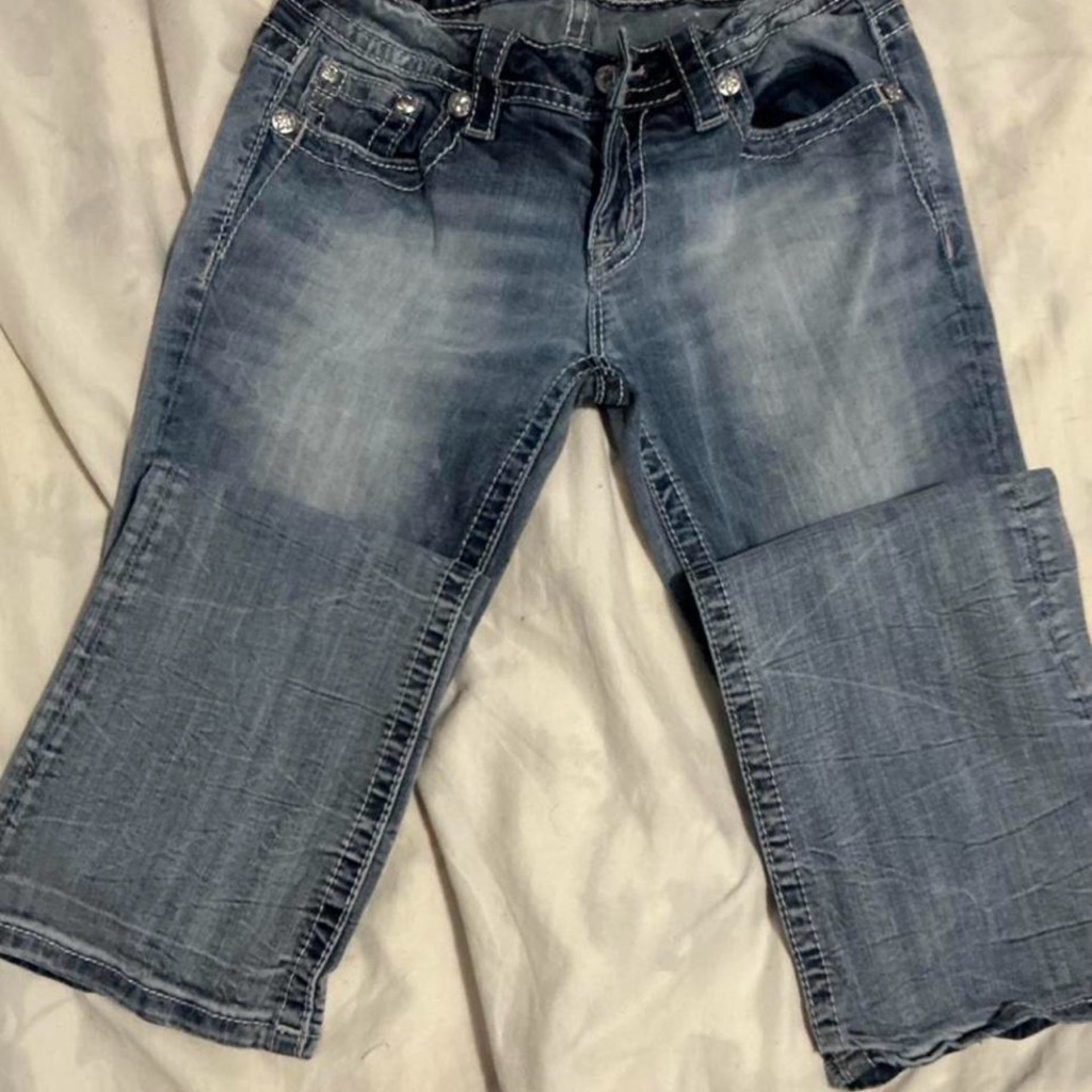 Miss Me Light Blue Flare Jeans